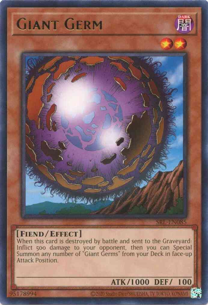 Giant Germ - 25th Anniversary - SRL-EN085 - Rare - Unlimited