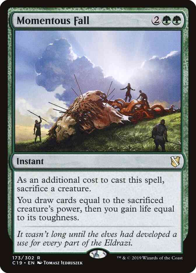 Momentous Fall [173] [Commander 2019] [Non-Foil]