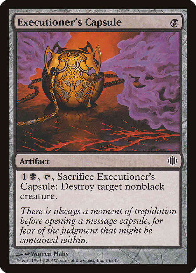 Executioner's Capsule [75] [Shards Of Alara] [Non-Foil]