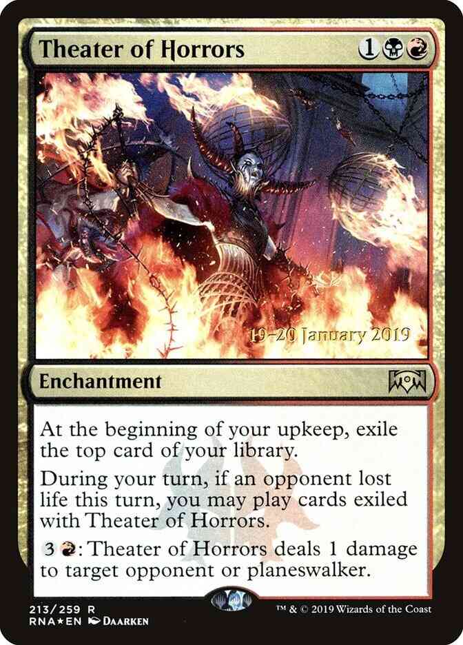 Theater of Horrors [213s] [Ravnica Allegiance Promos] [Foil]
