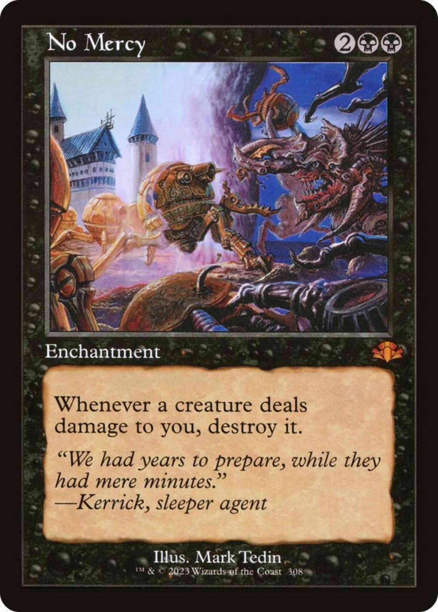 No Mercy [308] [Retro Frame] [Dominaria Remastered] [Non-Foil]