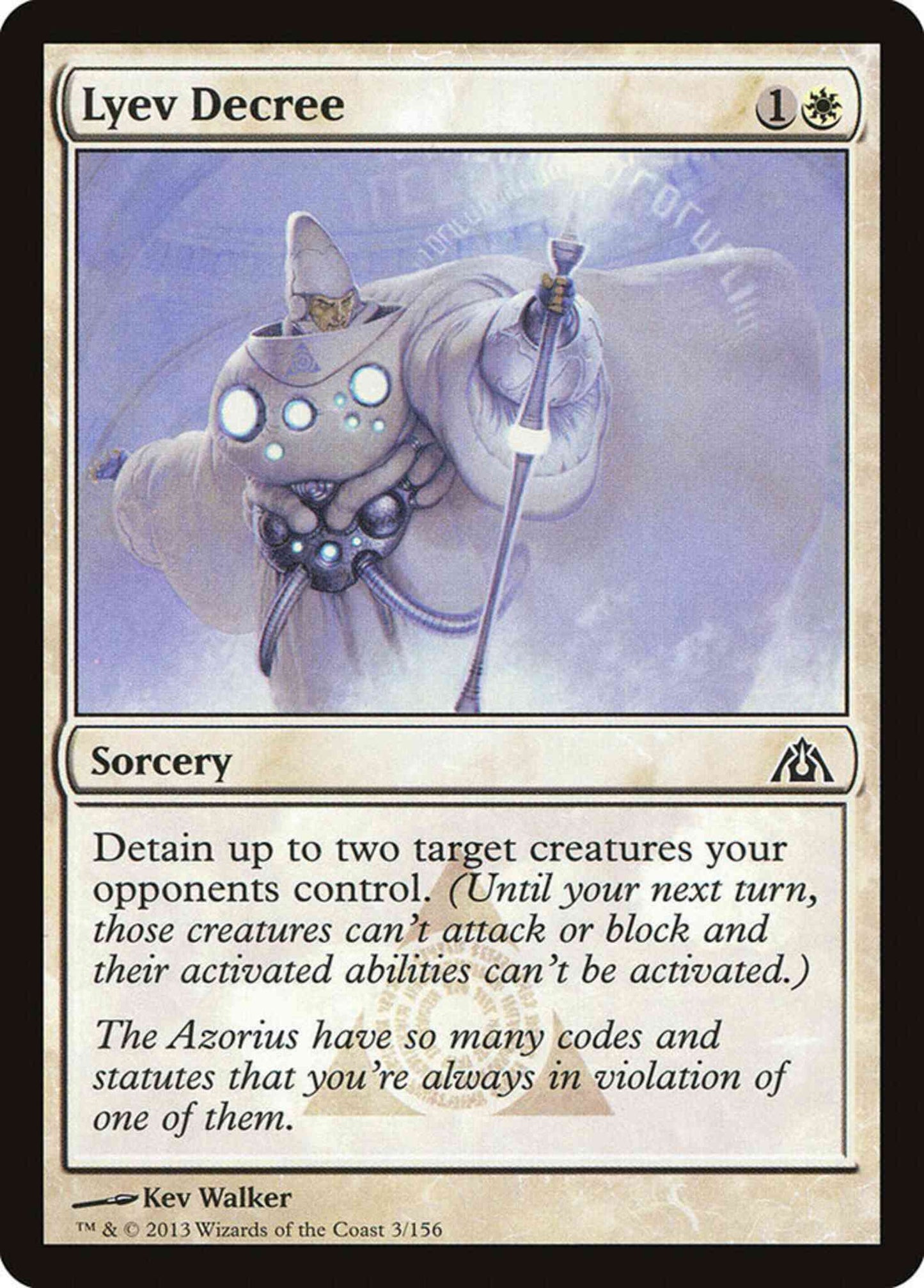Lyev Decree [3] [Dragon's Maze] [Non-Foil]