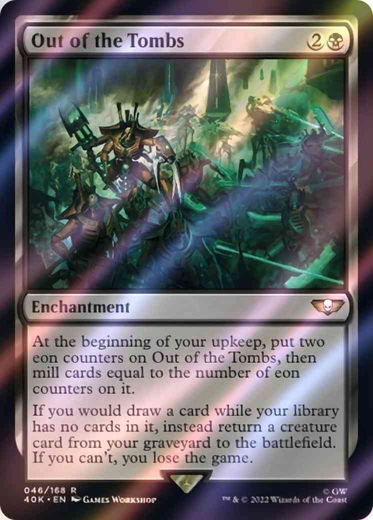 Out of the Tombs [46] [Universes Beyond: Warhammer 40,000] [Surge Foil]