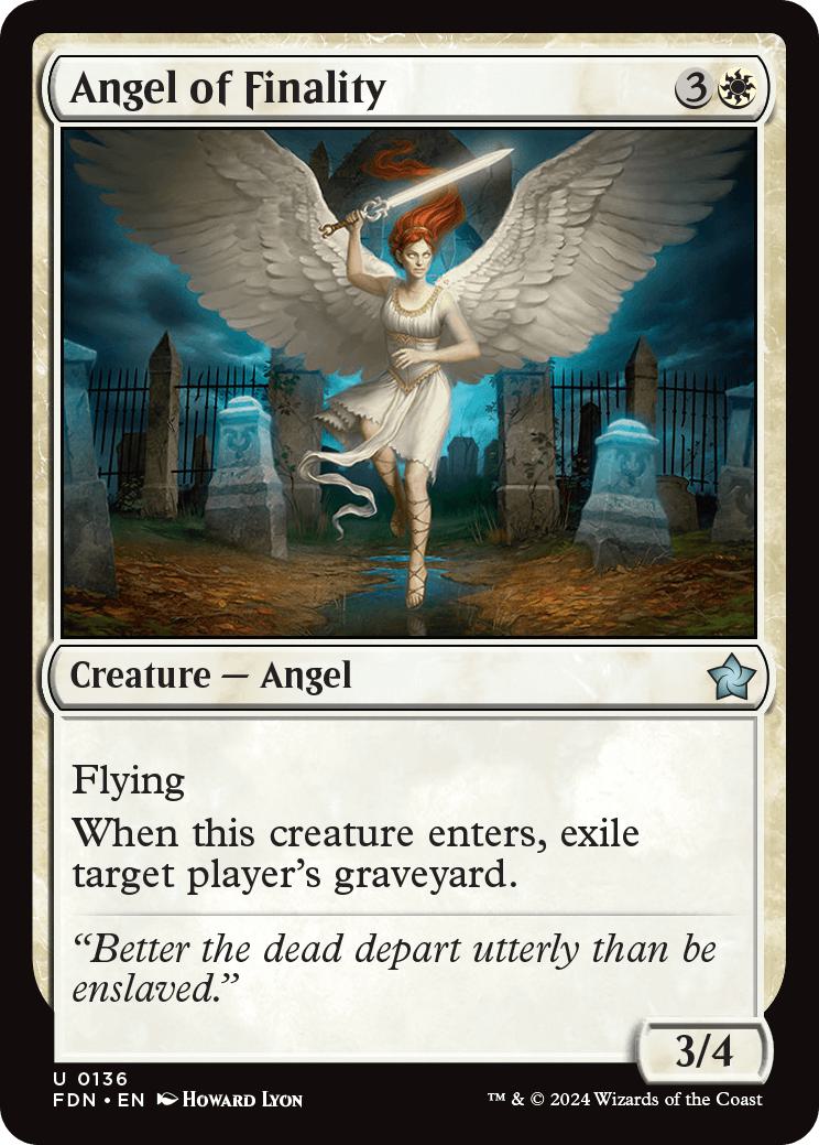 Angel of Finality [136] [Foundations] [Non-Foil]
