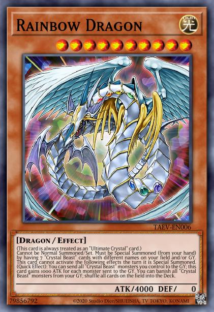 Rainbow Dragon - LCGX-EN162 - Ultra Rare - Unlimited