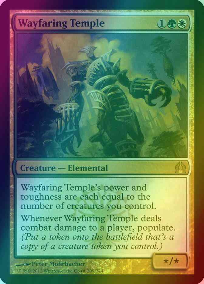 Wayfaring Temple [209] [Return To Ravnica] [Foil]