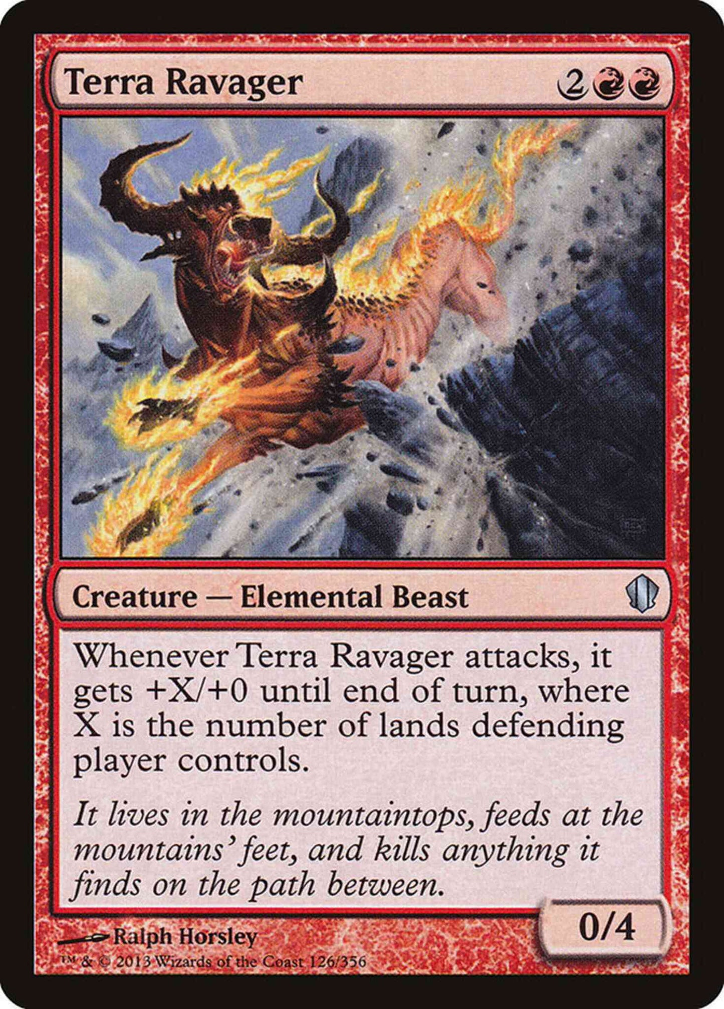 Terra Ravager [126] [Commander 2013] [Non-Foil]