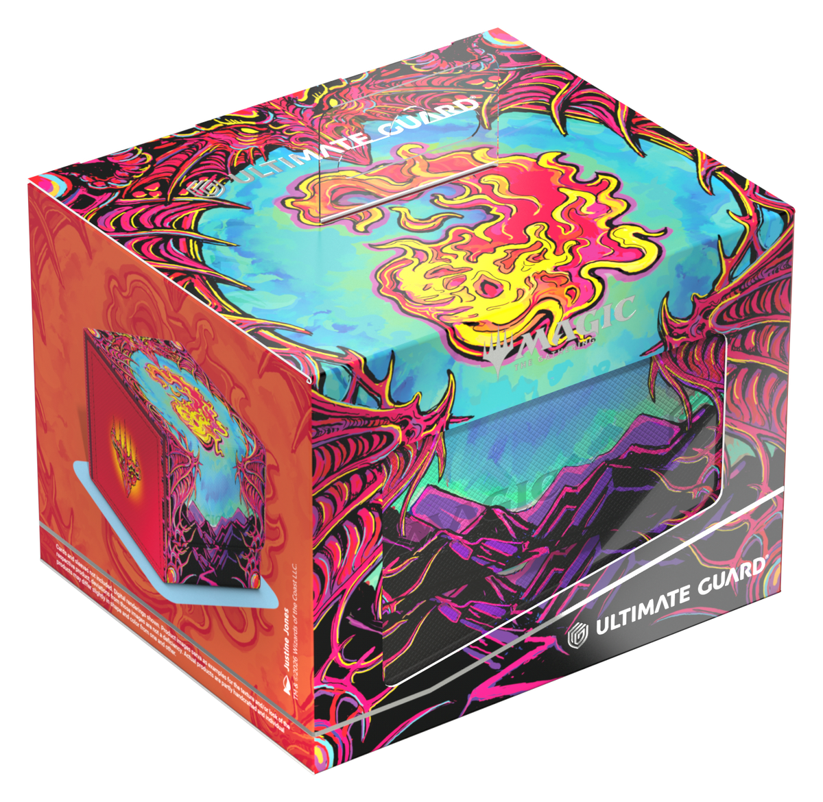 Ultimate Guard Sidewinder XenoSkin Deck Case - 100+ - Mana Token - Mountain