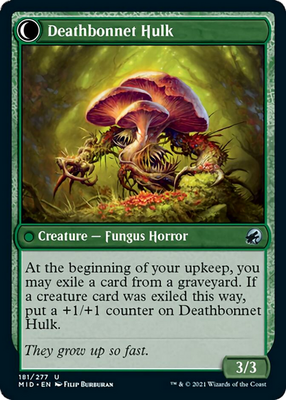 Deathbonnet Sprout // Deathbonnet Hulk [181] [Innistrad: Midnight Hunt] [Non-Foil]