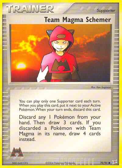 Team Magma Schemer - 70/95 - Common [ex4-70] [Reverse Holo]