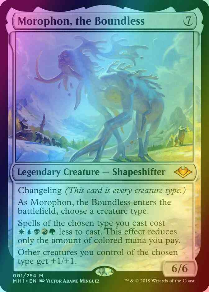 Morophon, the Boundless [1] [Modern Horizons] [Foil]