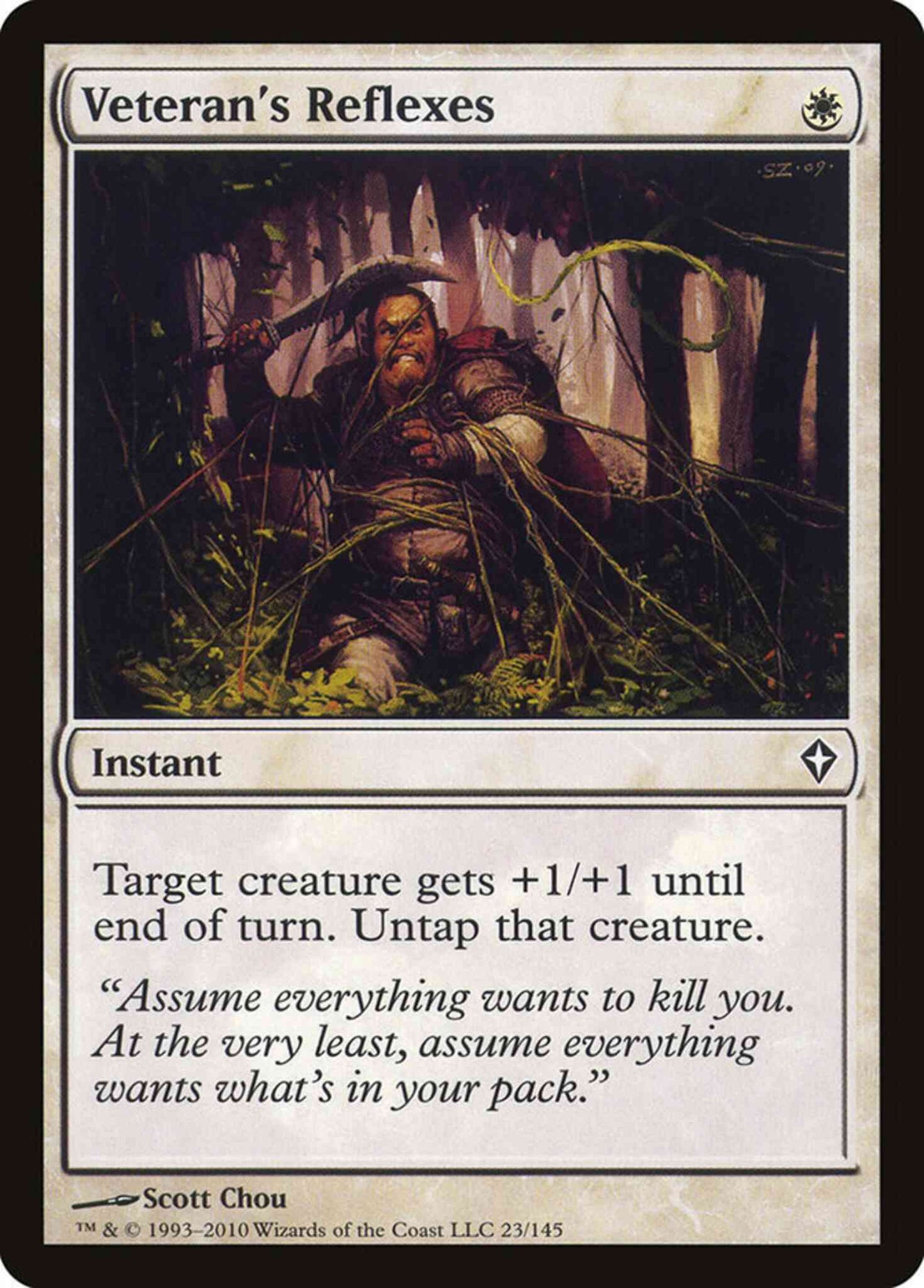 Veteran's Reflexes [23] [Worldwake] [Non-Foil]