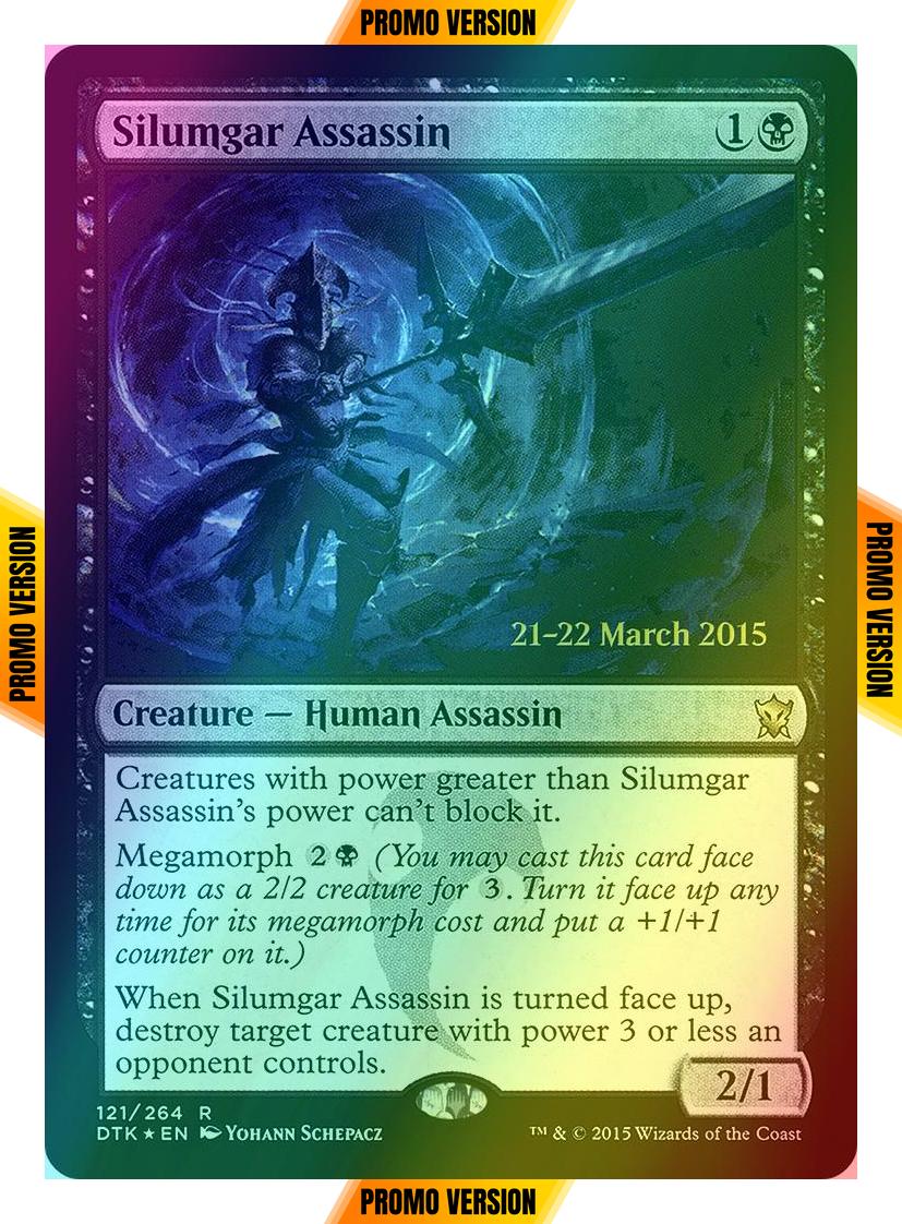 Silumgar Assassin [121s] [Dragons of Tarkir Promos] [Foil]