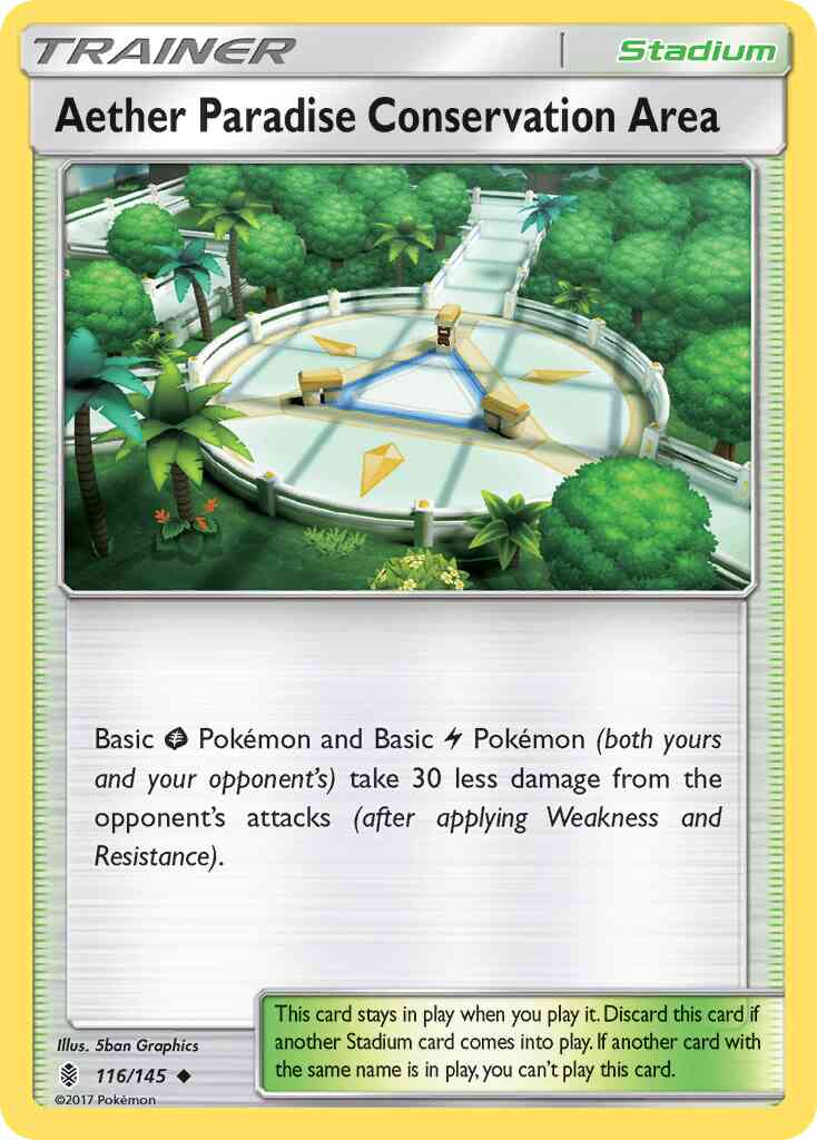 Aether Paradise Conservation Area - 116/145 - Uncommon [sm2-116] [Reverse Holo]