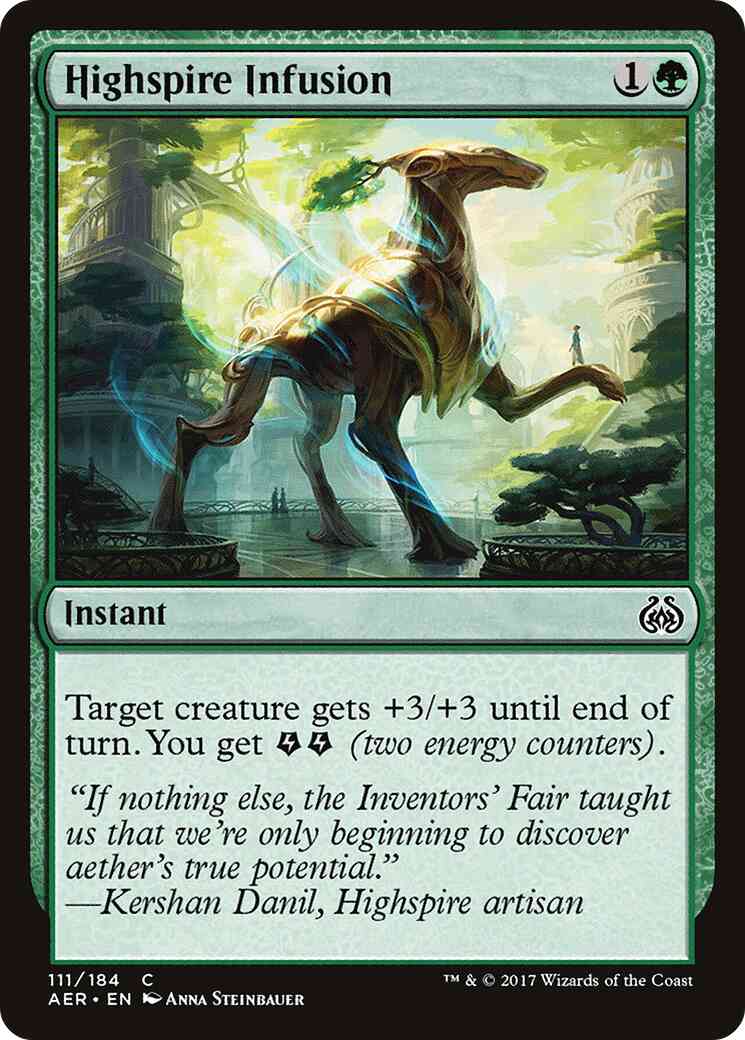 Highspire Infusion [111] [Aether Revolt] [Non-Foil]