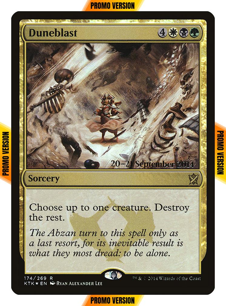 Duneblast [174s] [Khans of Tarkir Promos] [Foil]
