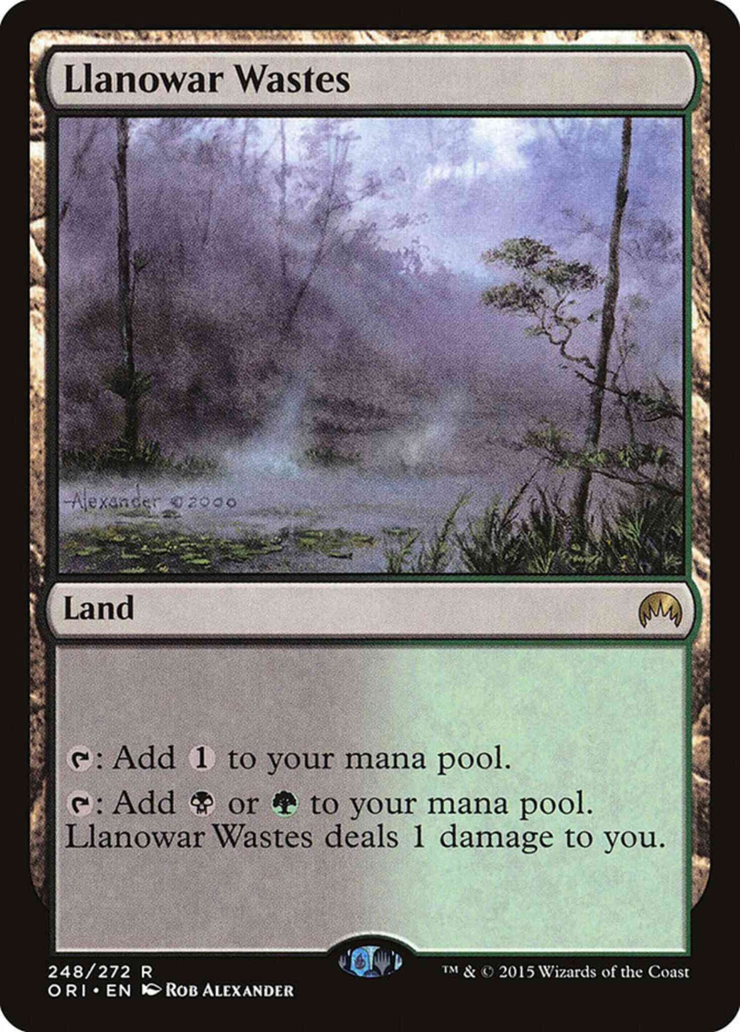 Llanowar Wastes [248] [Magic Origins] [Non-Foil]