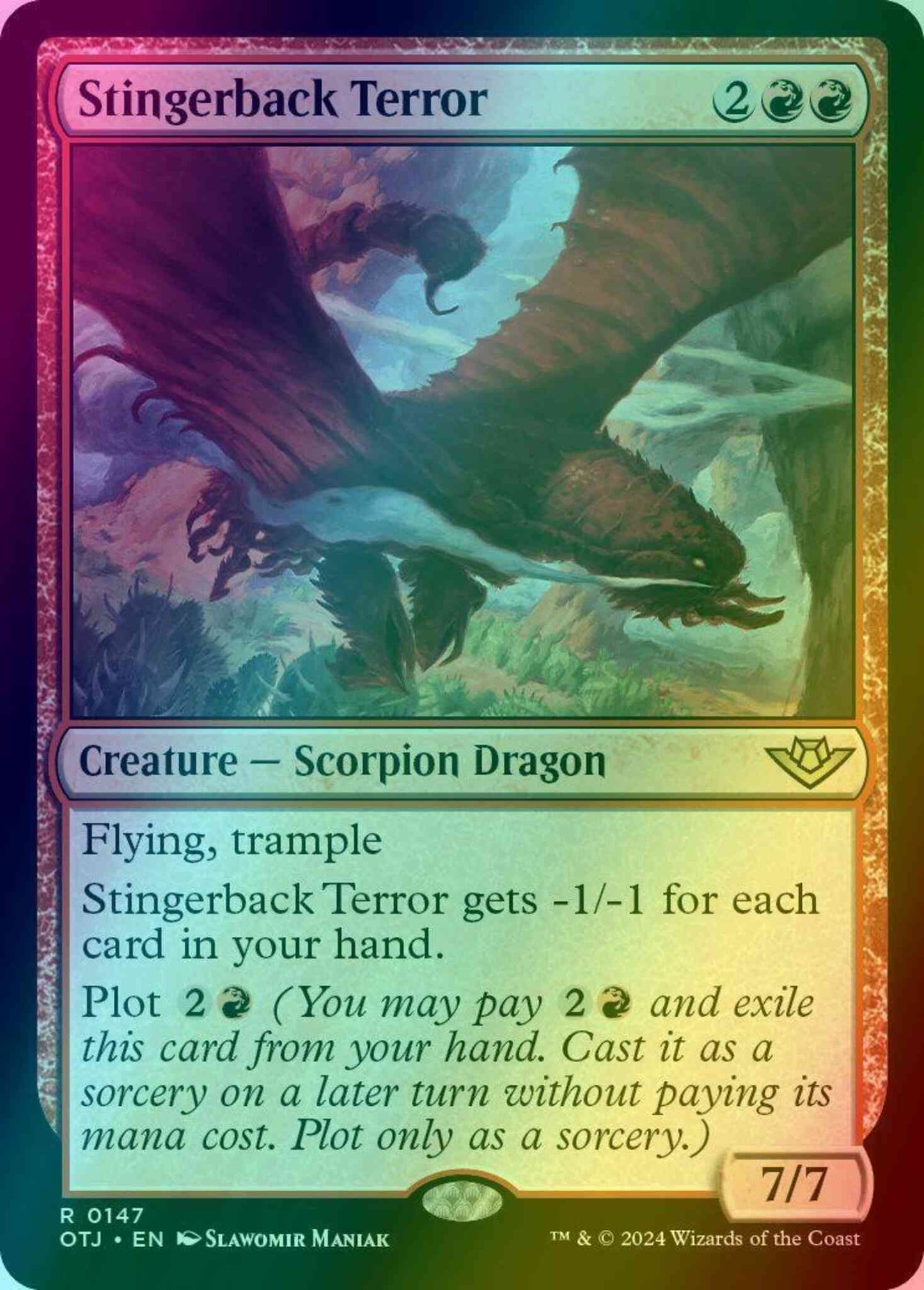 Stingerback Terror [147] [Outlaws of Thunder Junction] [Foil]