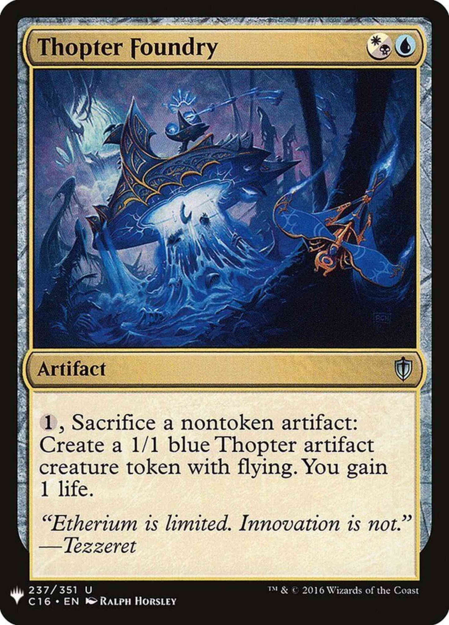 Thopter Foundry [C16-237] [The List] [Non-Foil]