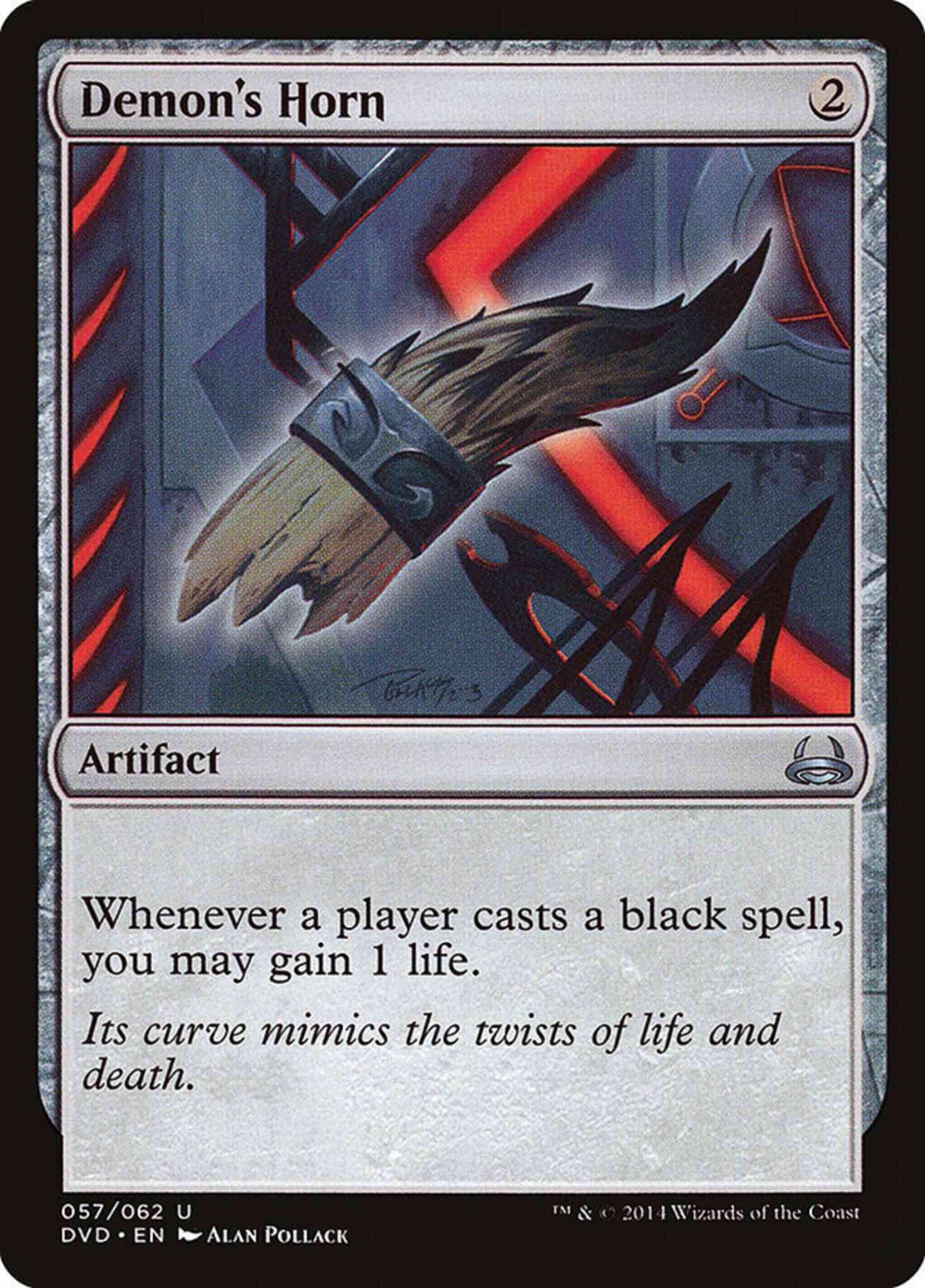 Demon's Horn [57] [Duel Decks Anthology: Divine vs. Demonic] [Non-Foil]