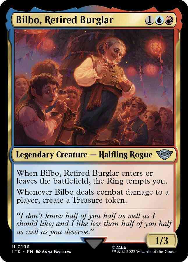 Bilbo, Retired Burglar [196] [The Lord of the Rings: Tales of Middle-earth] [Non-Foil]