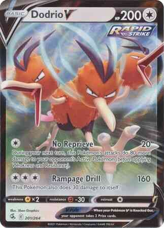 Dodrio V - 201/264 - Rare Ultra [SWSH8-201] [Ultra]