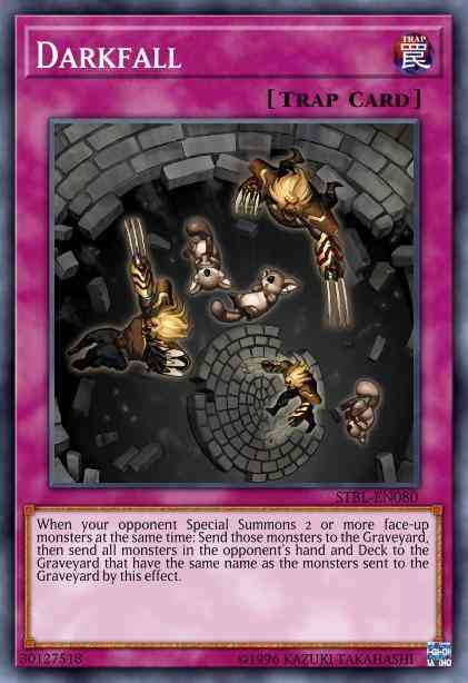 Darkfall (Purple) (Dark Trap Hole)  - DL16-EN020 - Rare - Unlimited