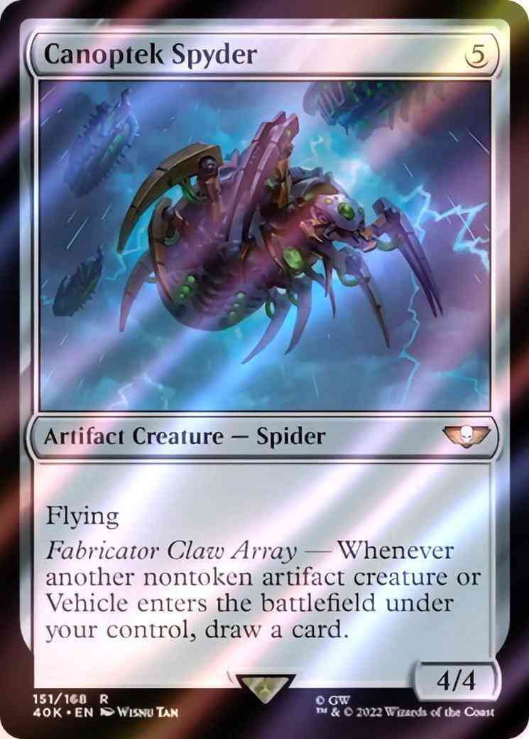 Canoptek Spyder [151] [Universes Beyond: Warhammer 40,000] [Surge Foil]
