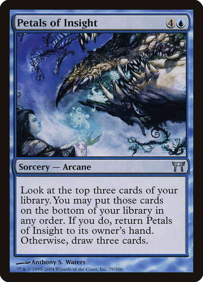 Petals of Insight [79] [Champions of Kamigawa] [Non-Foil]