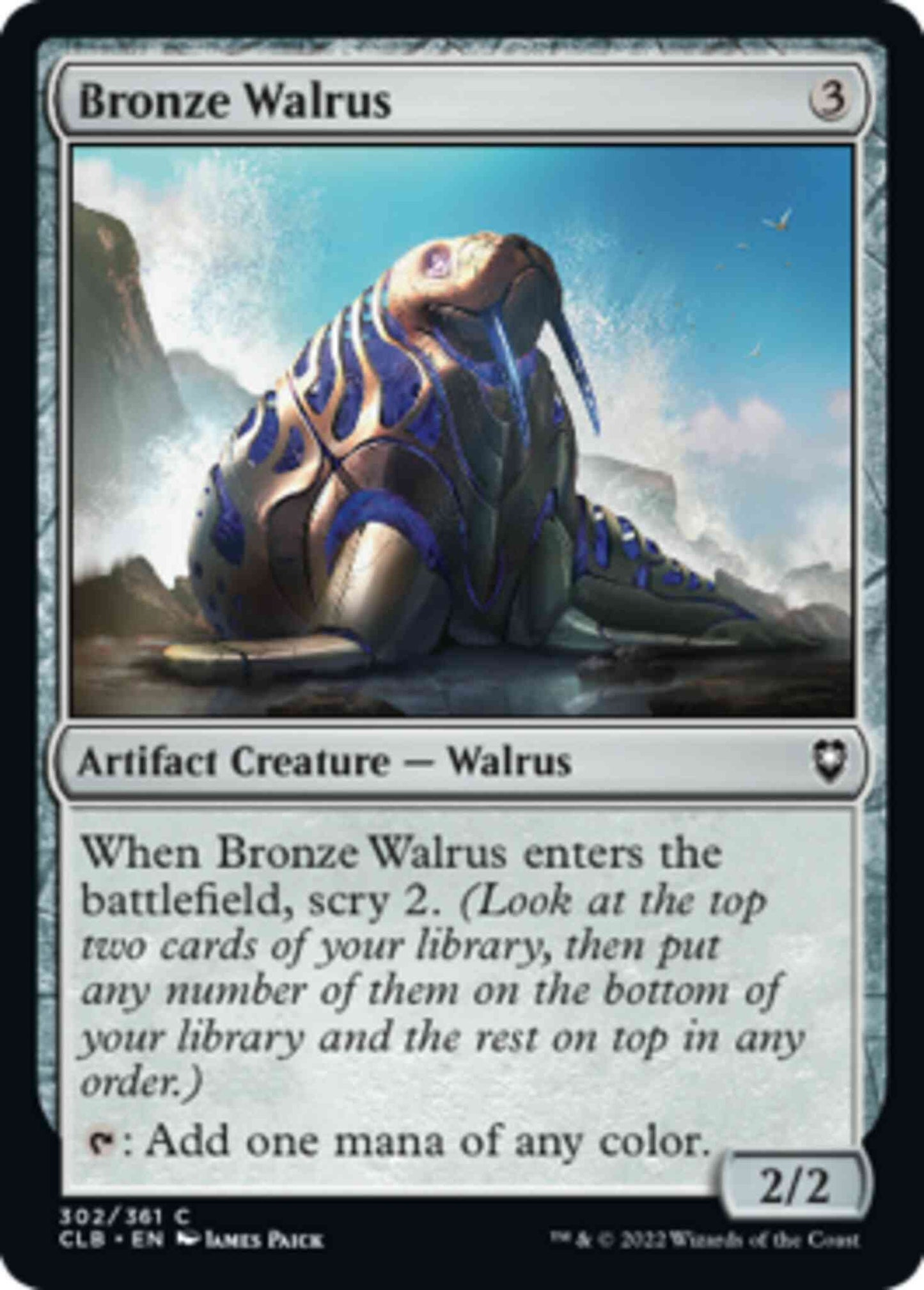 Bronze Walrus [302] [Commander Legends: Battle for Baldur's Gate] [Non-Foil]