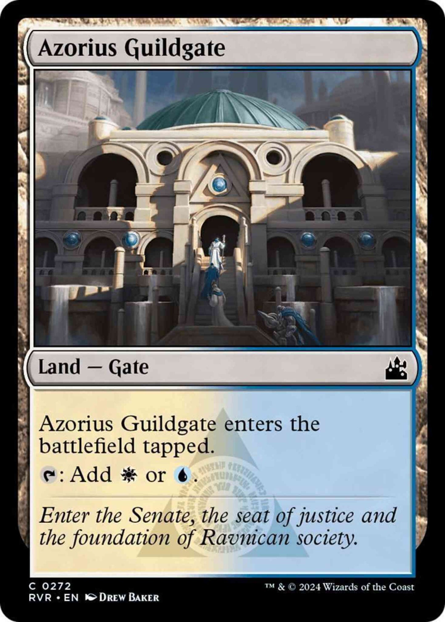 Azorius Guildgate [272] [Ravnica Remastered] [Non-Foil]