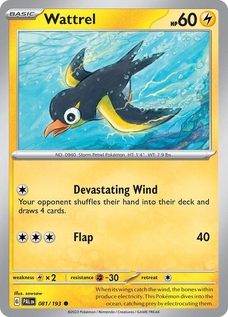Wattrel - 081/193 - Common [sv02-081] [Non-Holo]