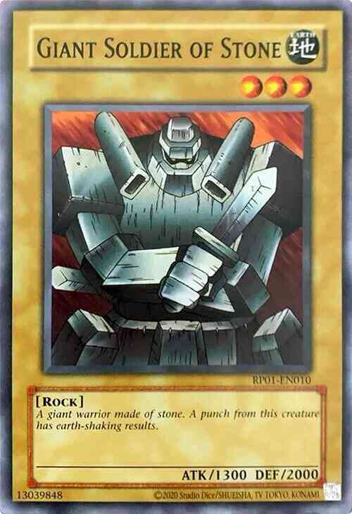 Giant Soldier of Stone - 2020 Date Reprint - RP01-EN010 - Common - Unlimited