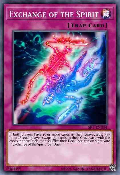 Exchange of the Spirit - DLG1-EN100 - Ultra Rare - Unlimited