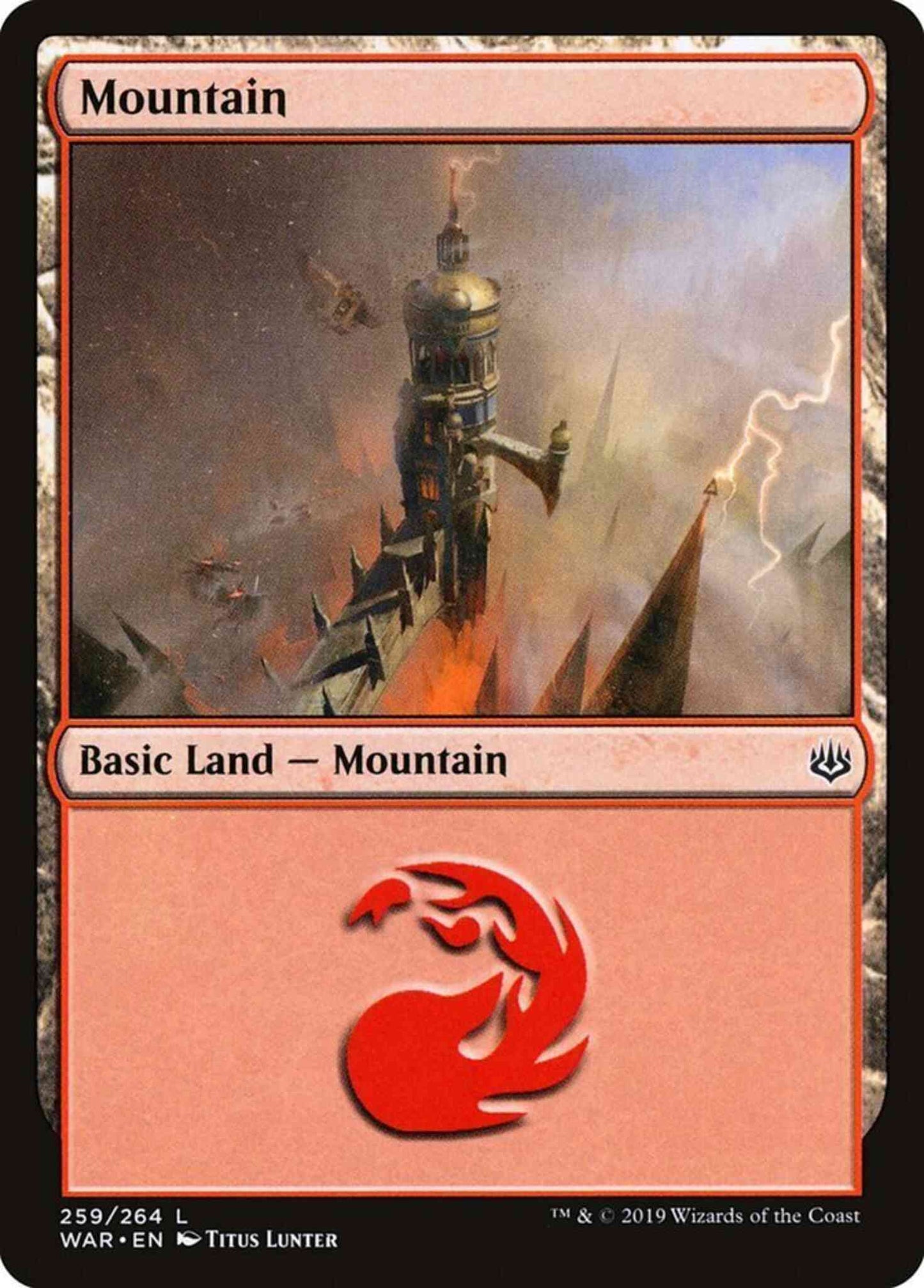 Mountain [259] [War of the Spark] [Non-Foil]