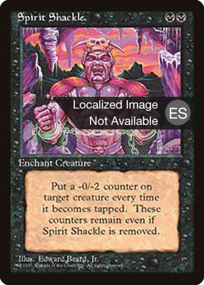 Spirit Shackle - Korean [163] [Fourth Edition Black Border: Korean] [Non-Foil]
