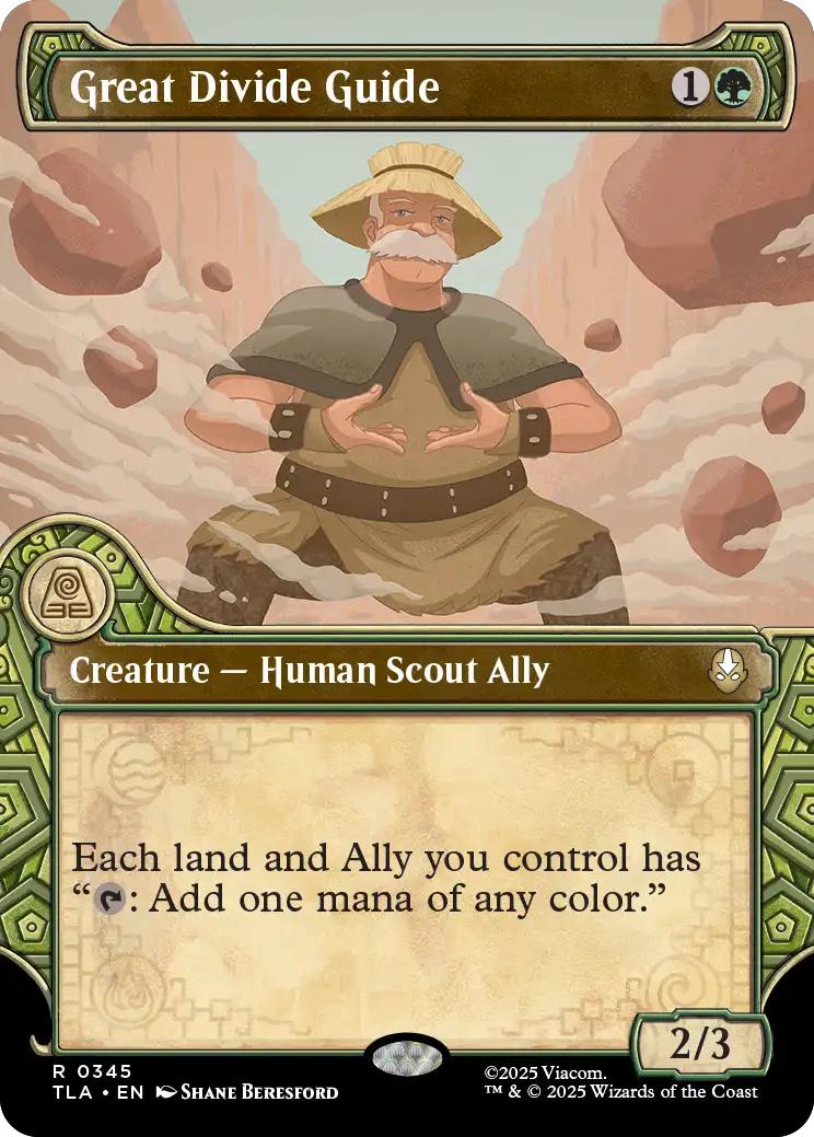 Great Divide Guide [345] [Elemental Frame] [Avatar: The Last Airbender] [Non-Foil]