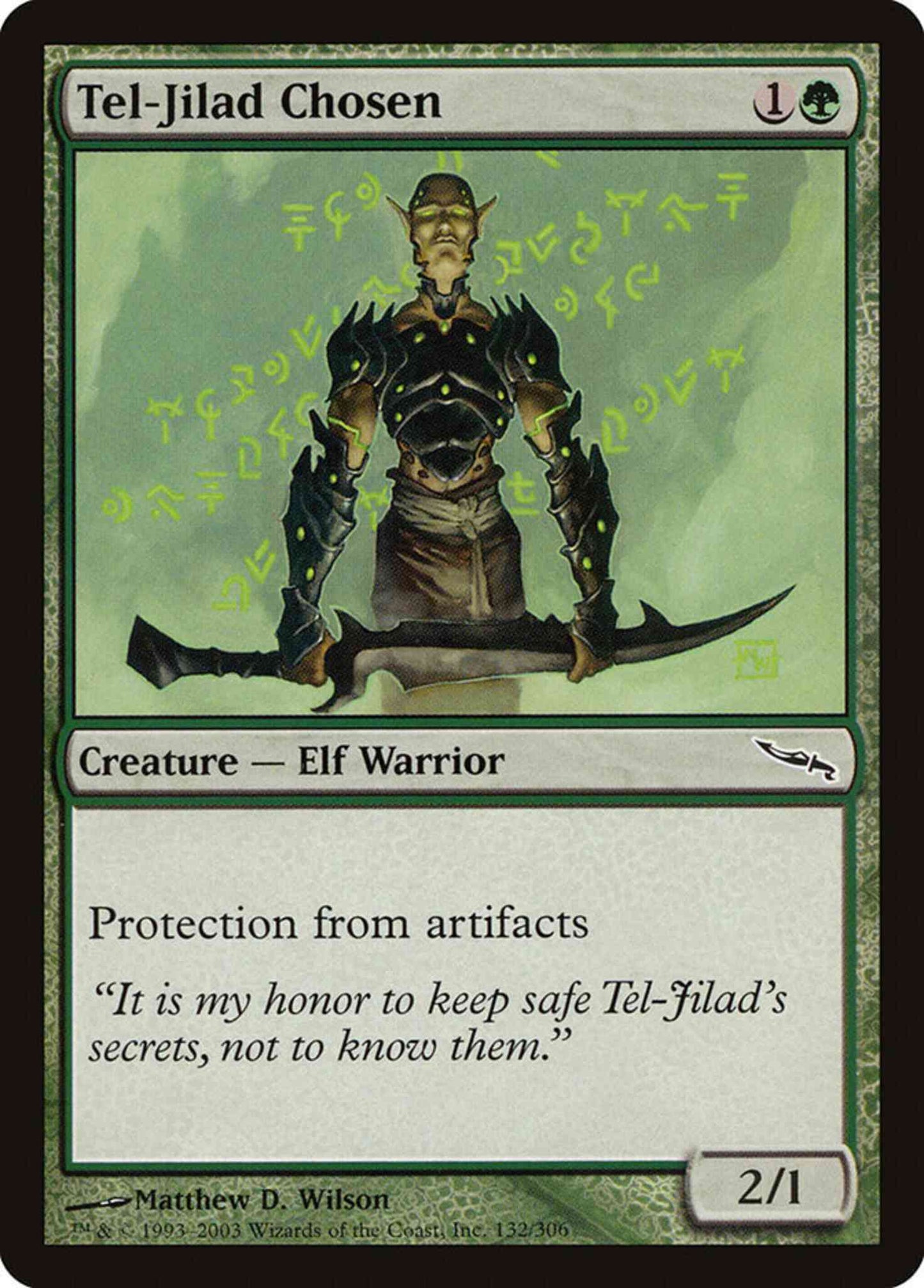 Tel-Jilad Chosen [132] [Mirrodin] [Non-Foil]