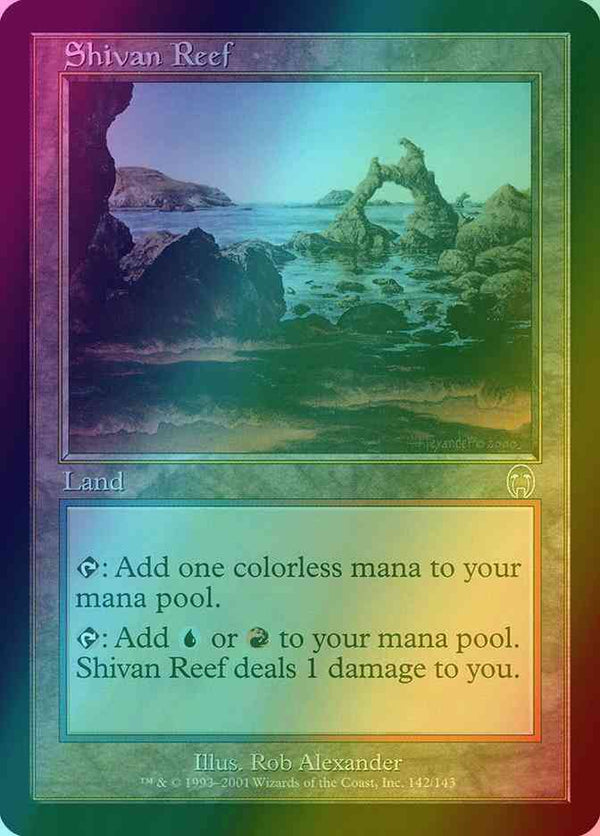Shivan Reef [142] [Apocalypse] [Foil]