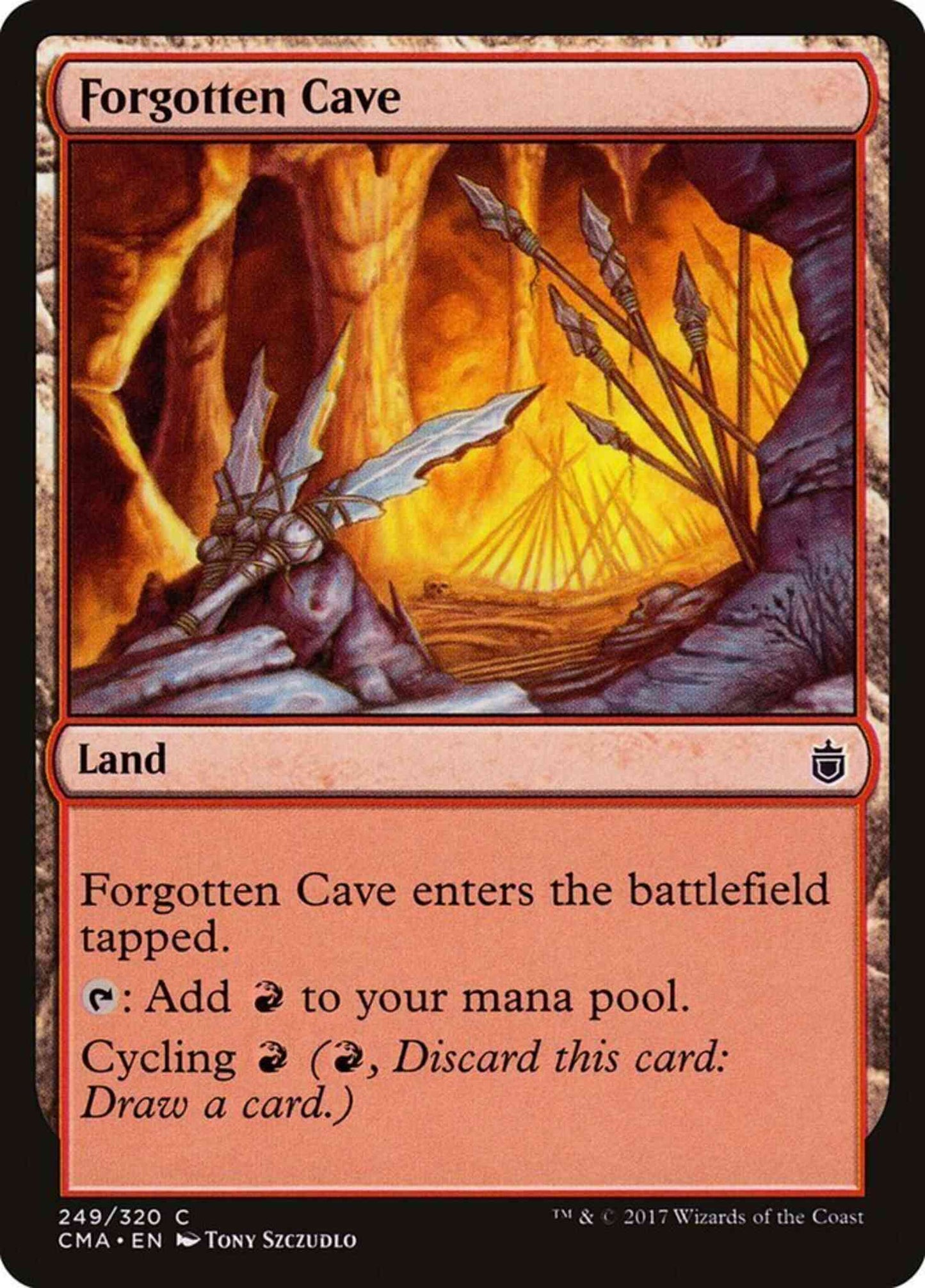 Forgotten Cave [249] [Commander Anthology] [Non-Foil]