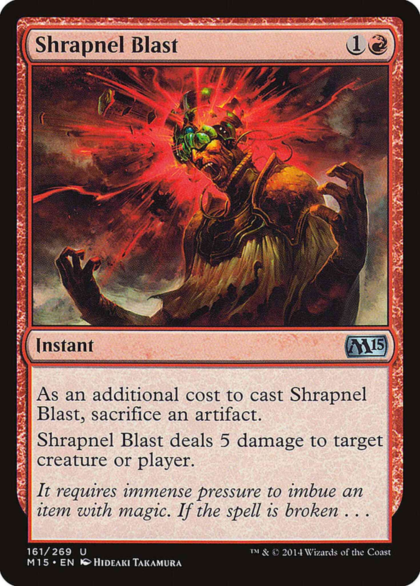 Shrapnel Blast [161] [Magic 2015] [Non-Foil]