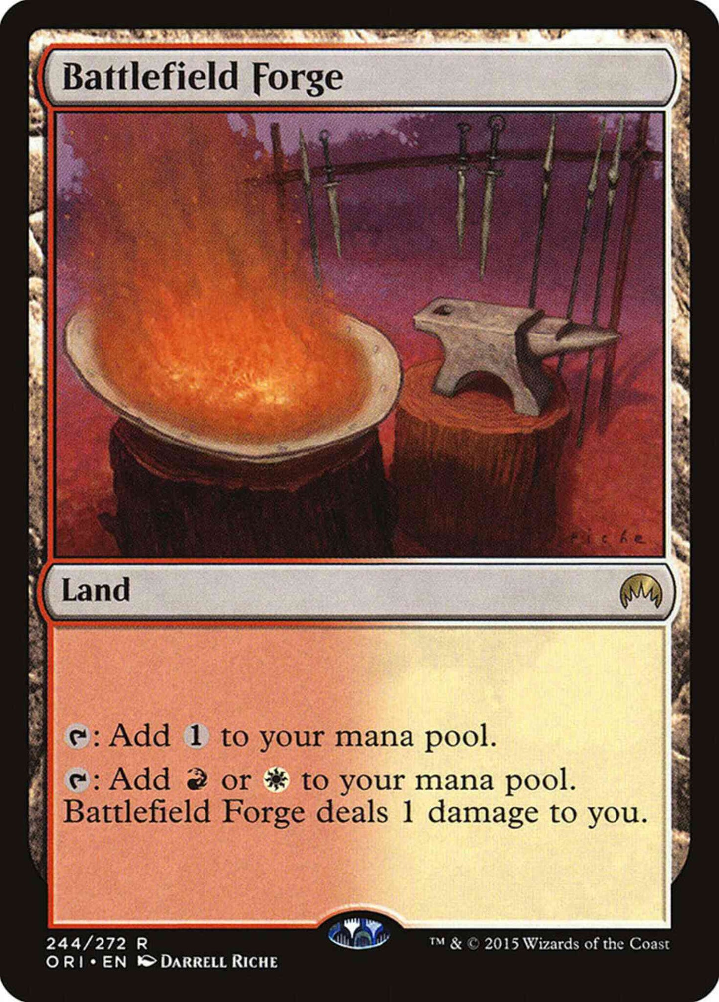 Battlefield Forge [244] [Magic Origins] [Non-Foil]