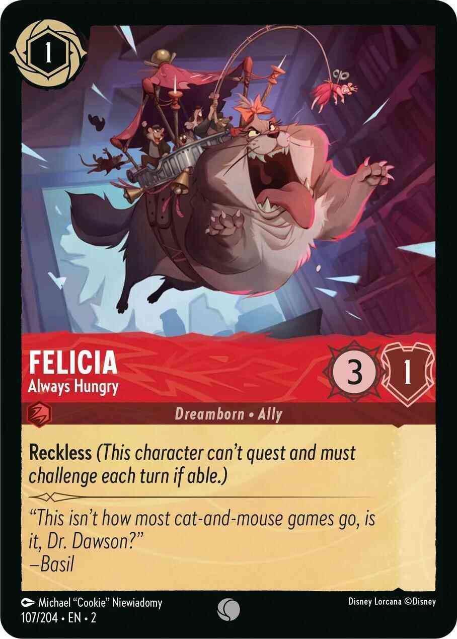 Felicia - Always Hungry - 107/204 [Rise Of The Floodborn] [Non-Foil]