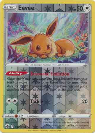 Eevee - 119/189 - Common [swsh10-119] [Reverse Holo]