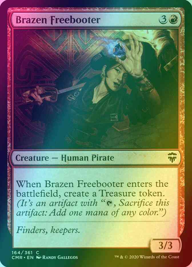 Brazen Freebooter [164] [Commander Legends] [Foil]