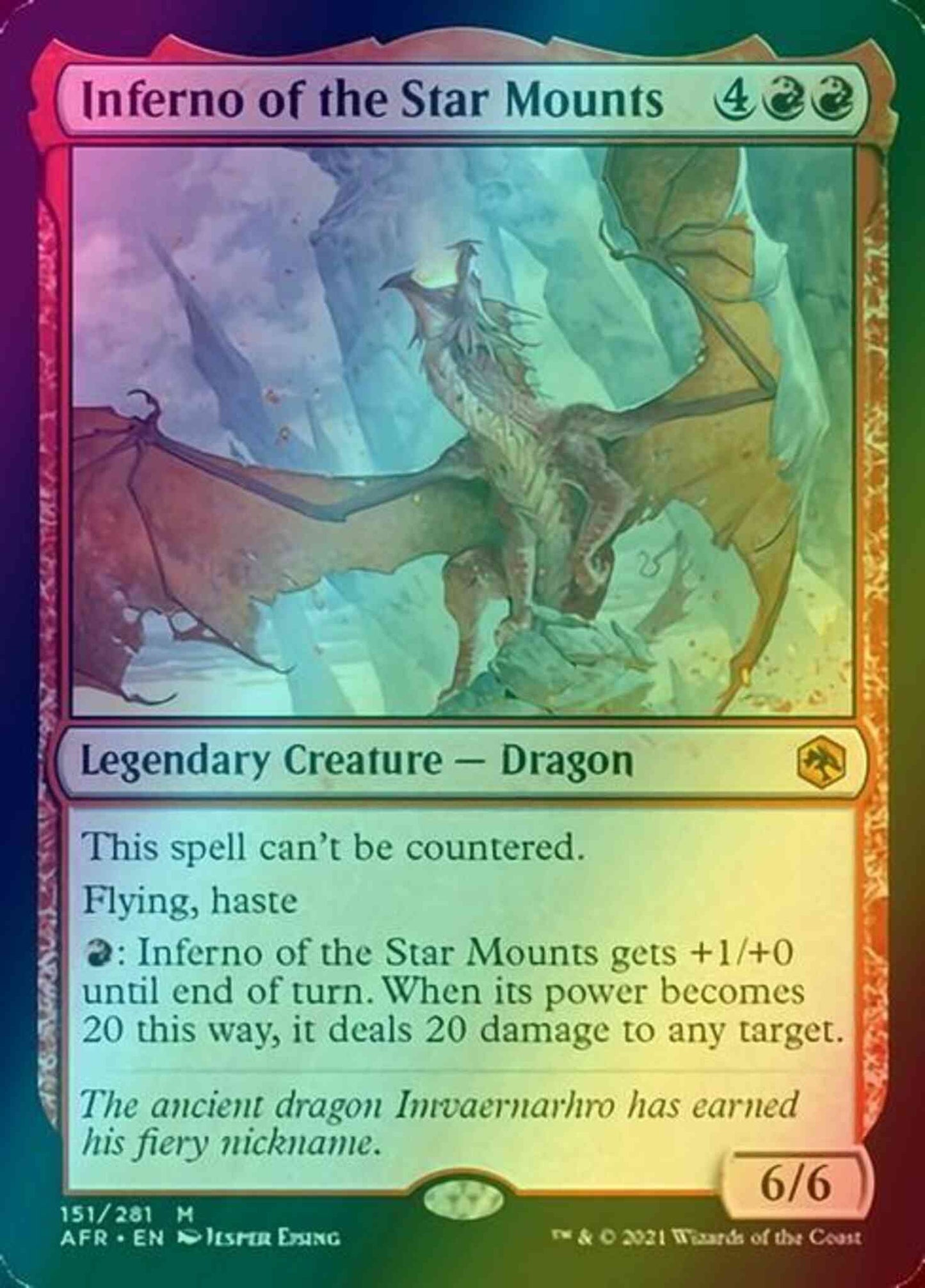 Inferno of the Star Mounts [151] [Adventures In The Forgotten Realms] [Foil]