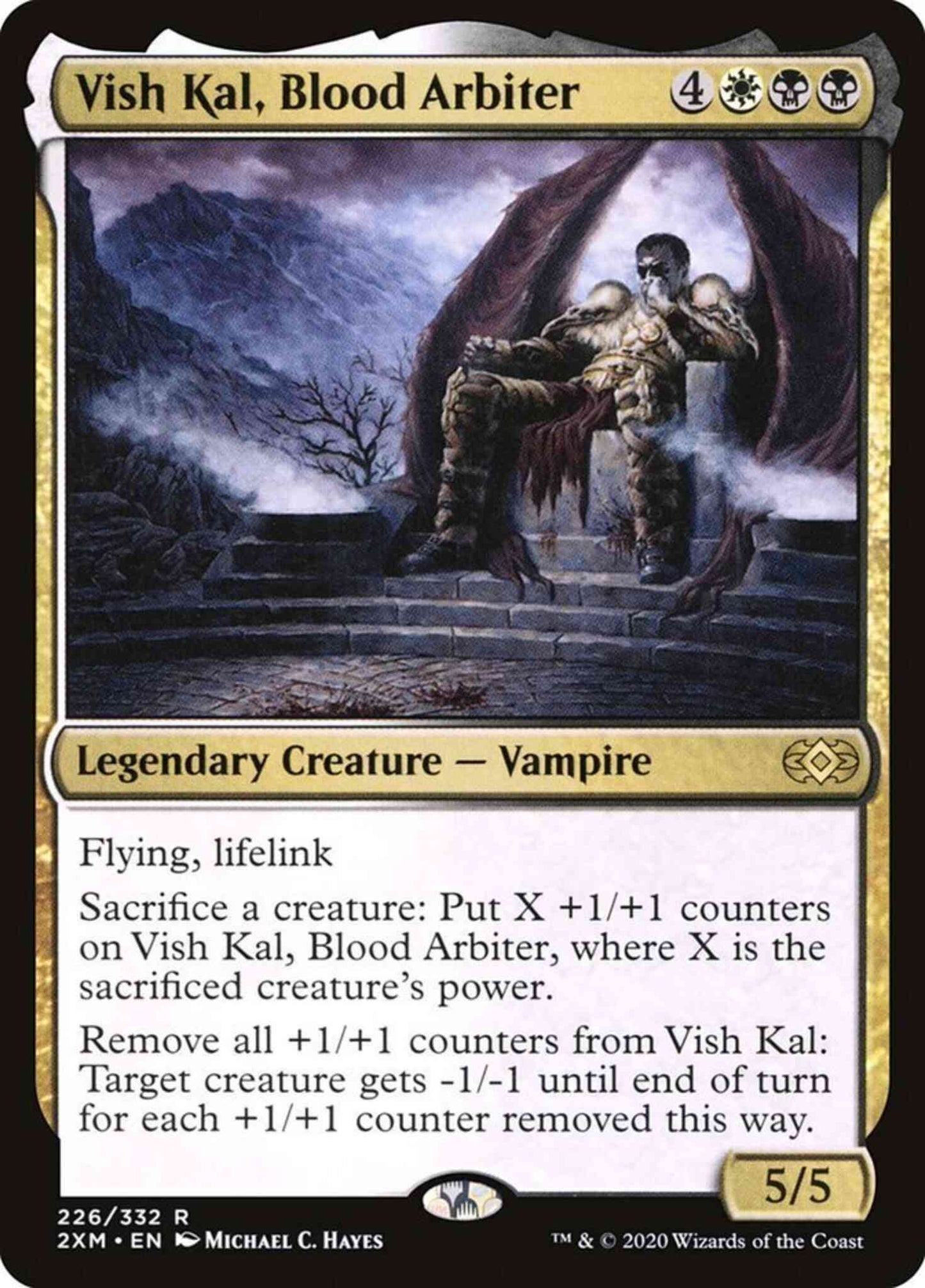 Vish Kal, Blood Arbiter [226] [Double Masters] [Non-Foil]
