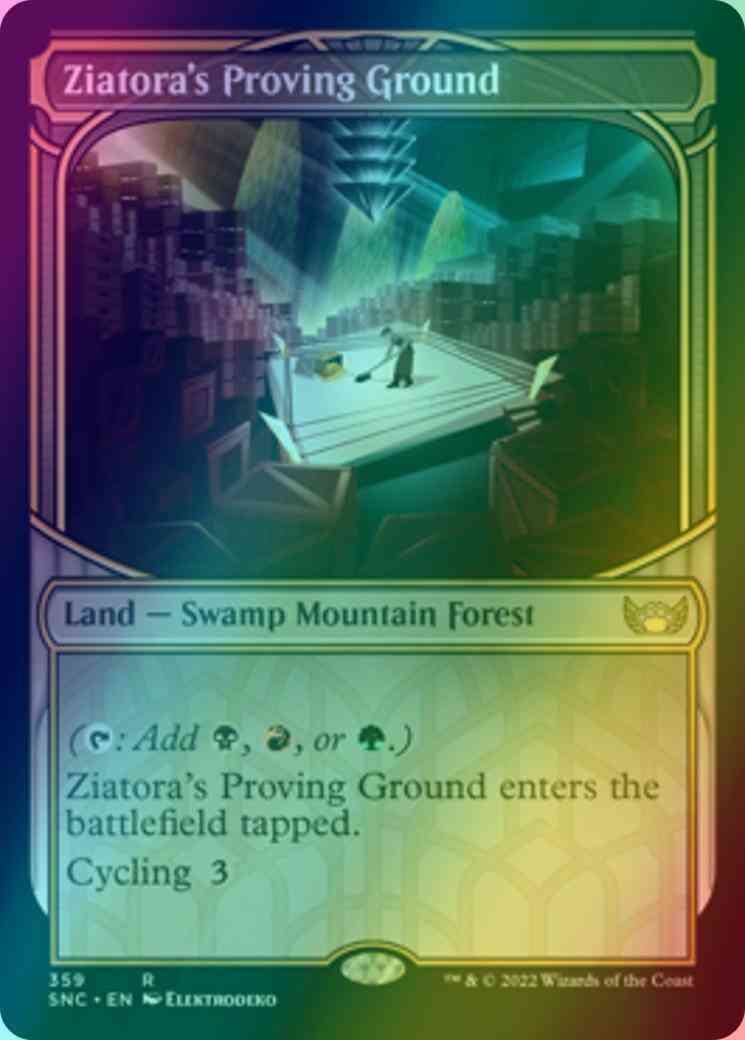 Ziatora's Proving Ground [359] [Skyscraper Showcase] [Streets of New Capenna] [Foil]