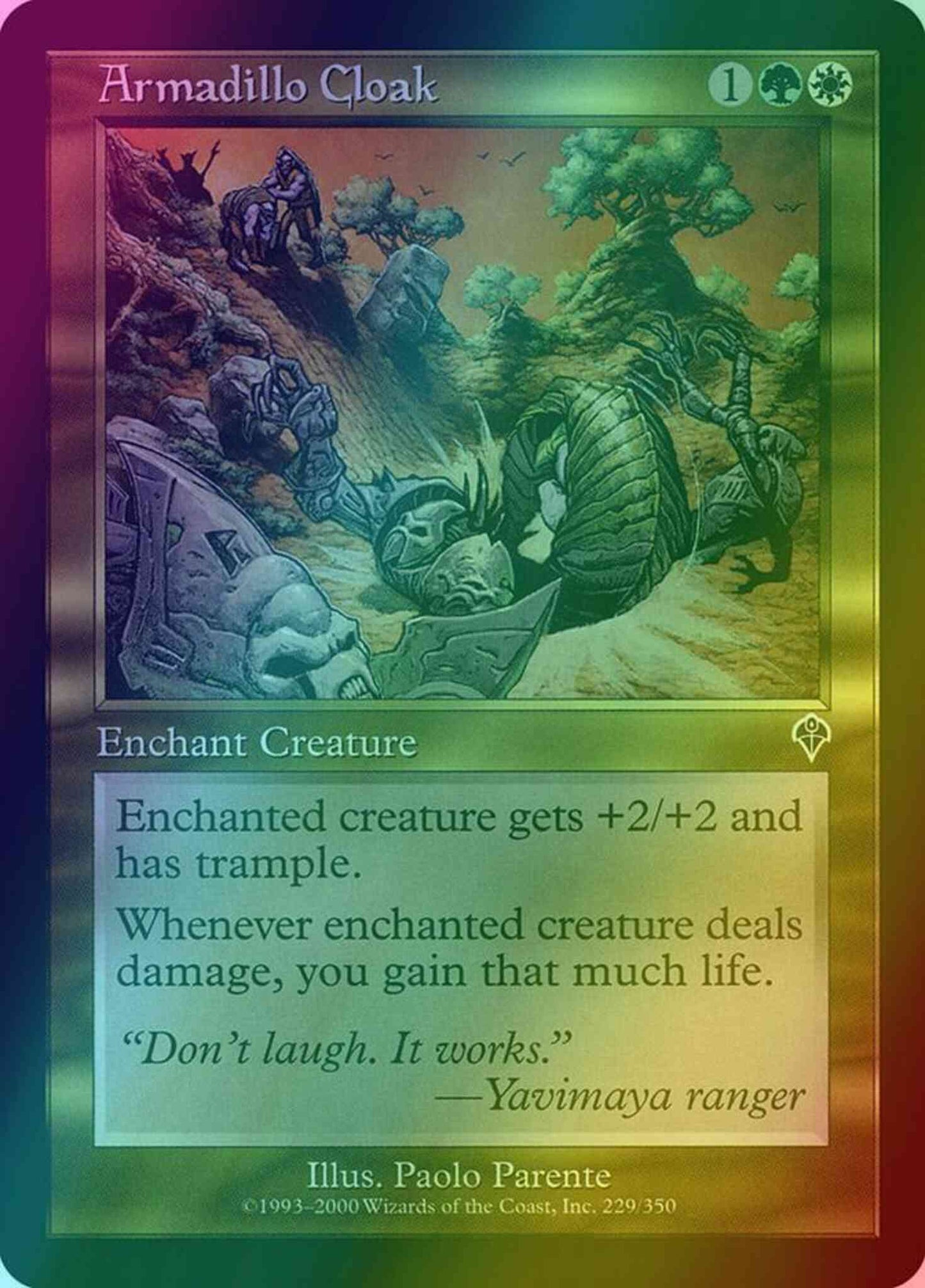 Armadillo Cloak [229] [Invasion] [Foil]