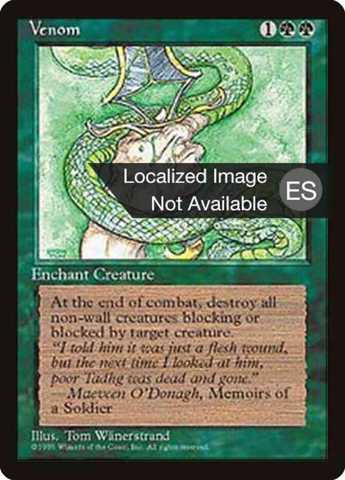 Venom - Portuguese [280] [Fourth Edition Black Border: Portuguese] [Non-Foil]